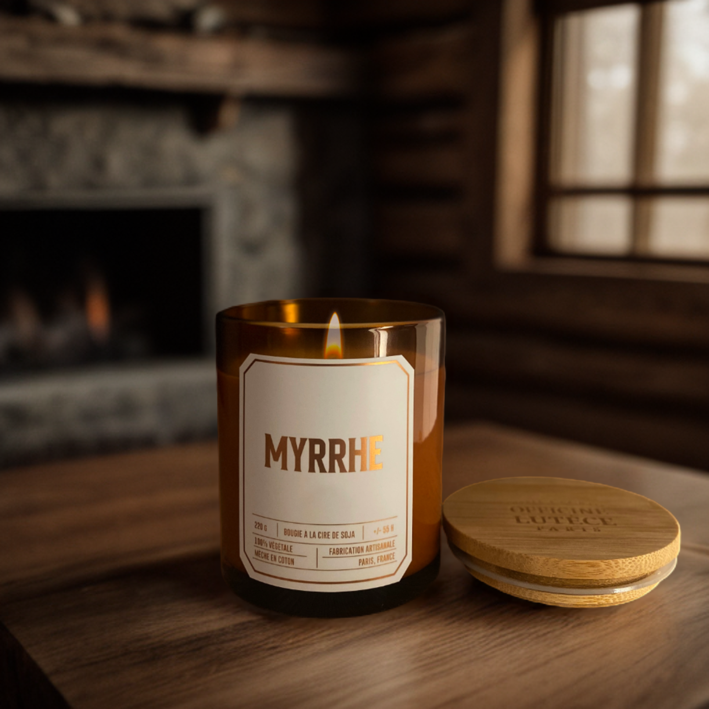 Bougie Parfumée Myrrhe Officine Lutèce
