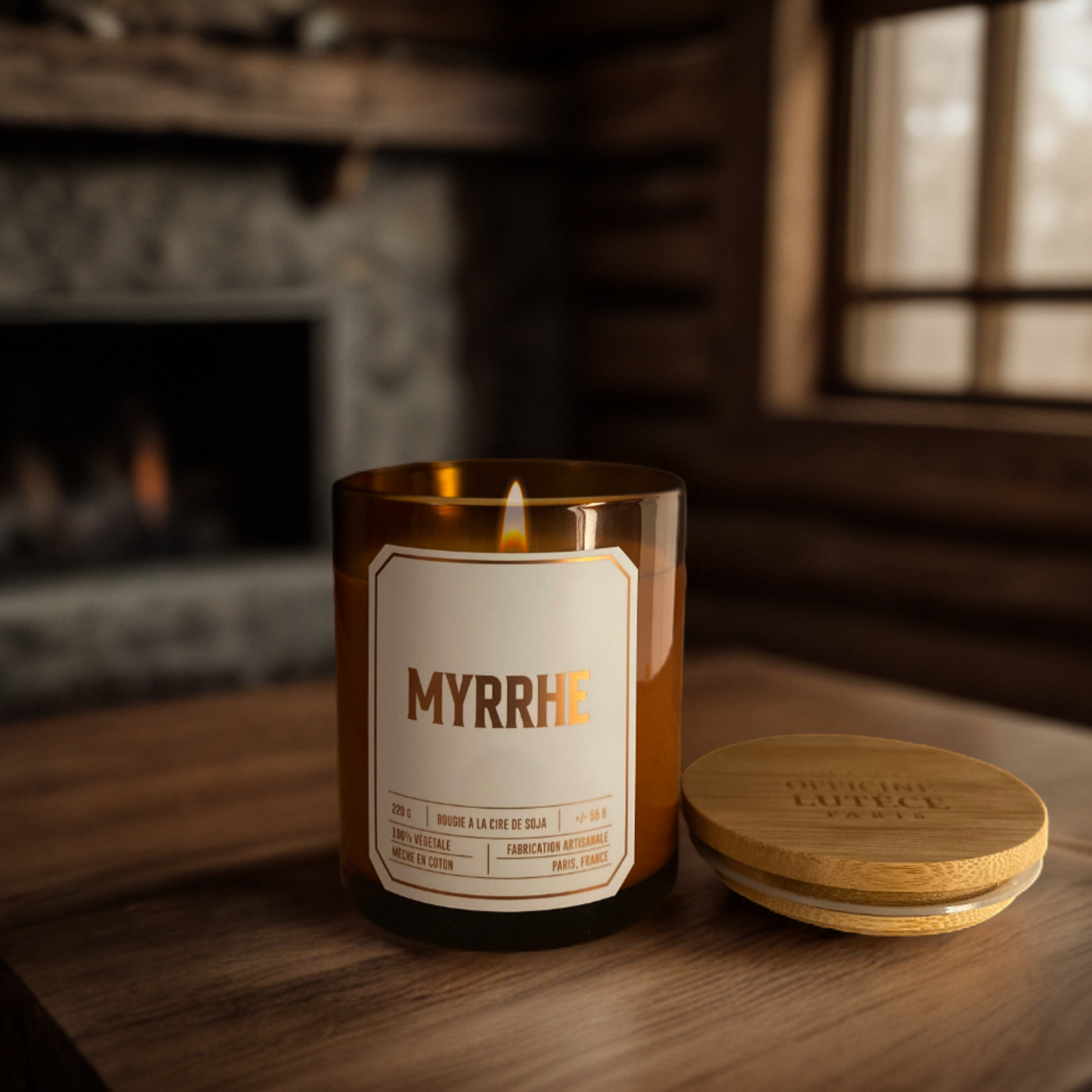 Bougie Parfumée Myrrhe Officine Lutèce