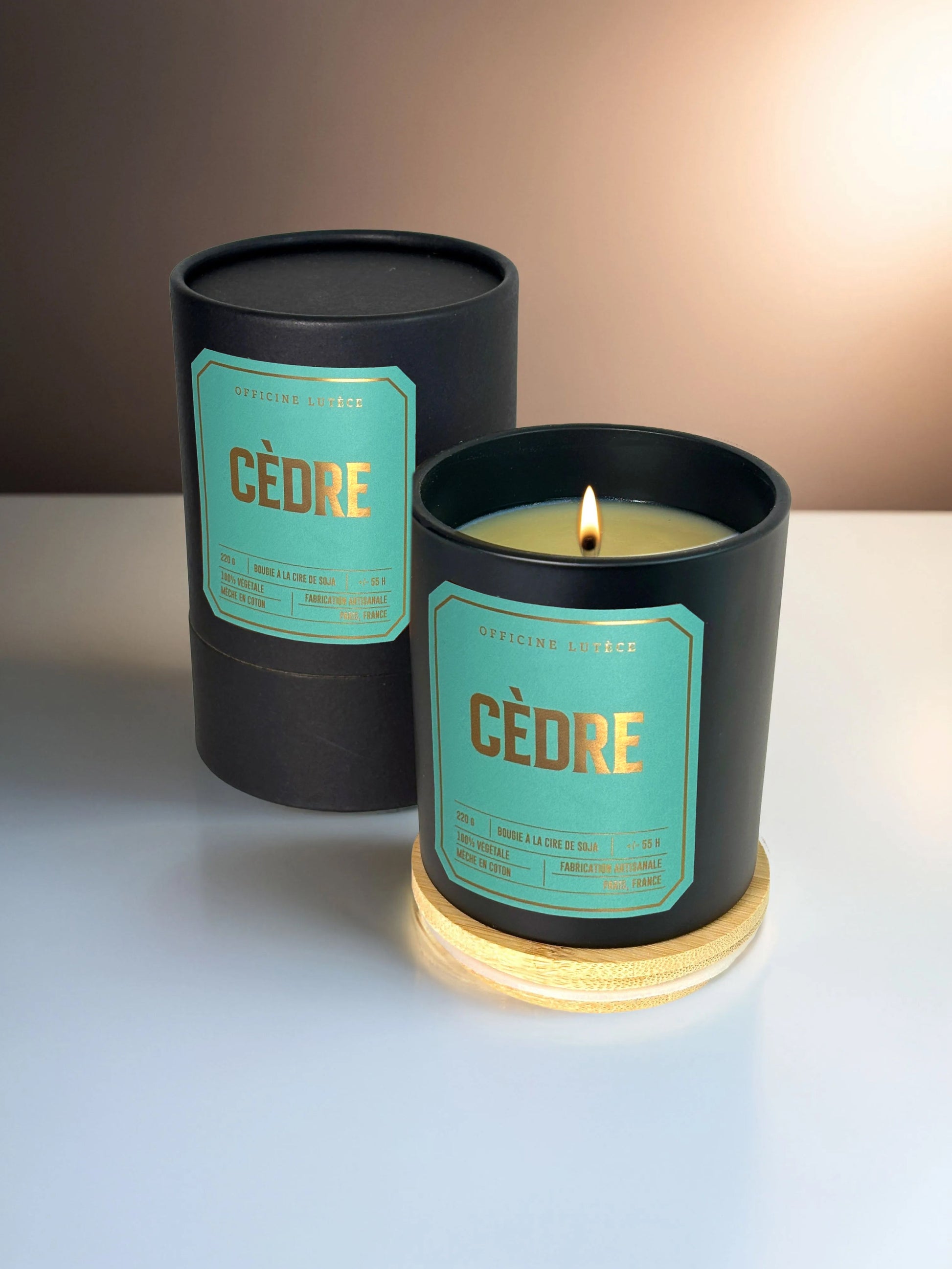Cèdre - Bougie parfumée Officine Lutèce