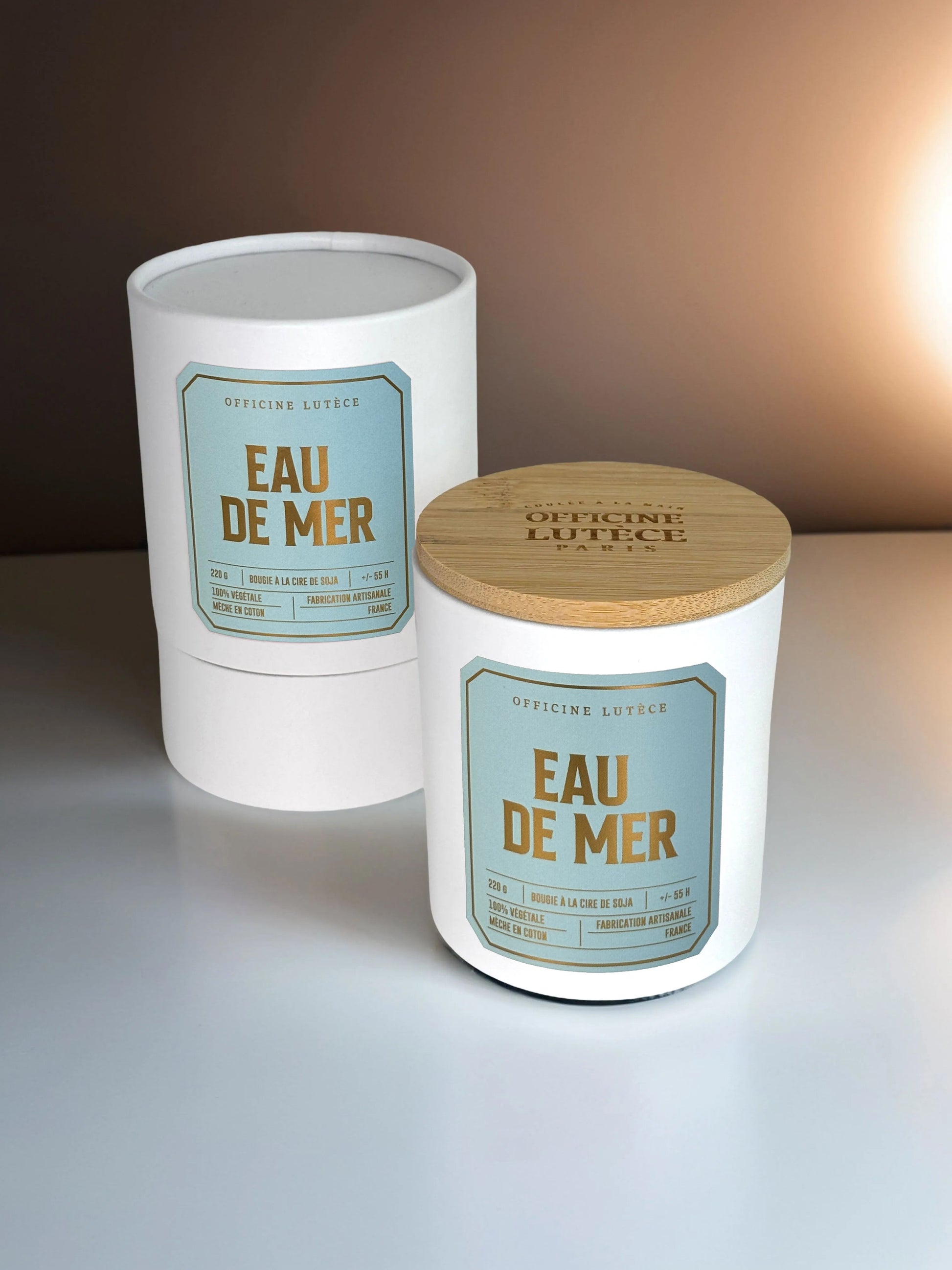 Eau de Mer - Bougie parfumée Officine Lutèce