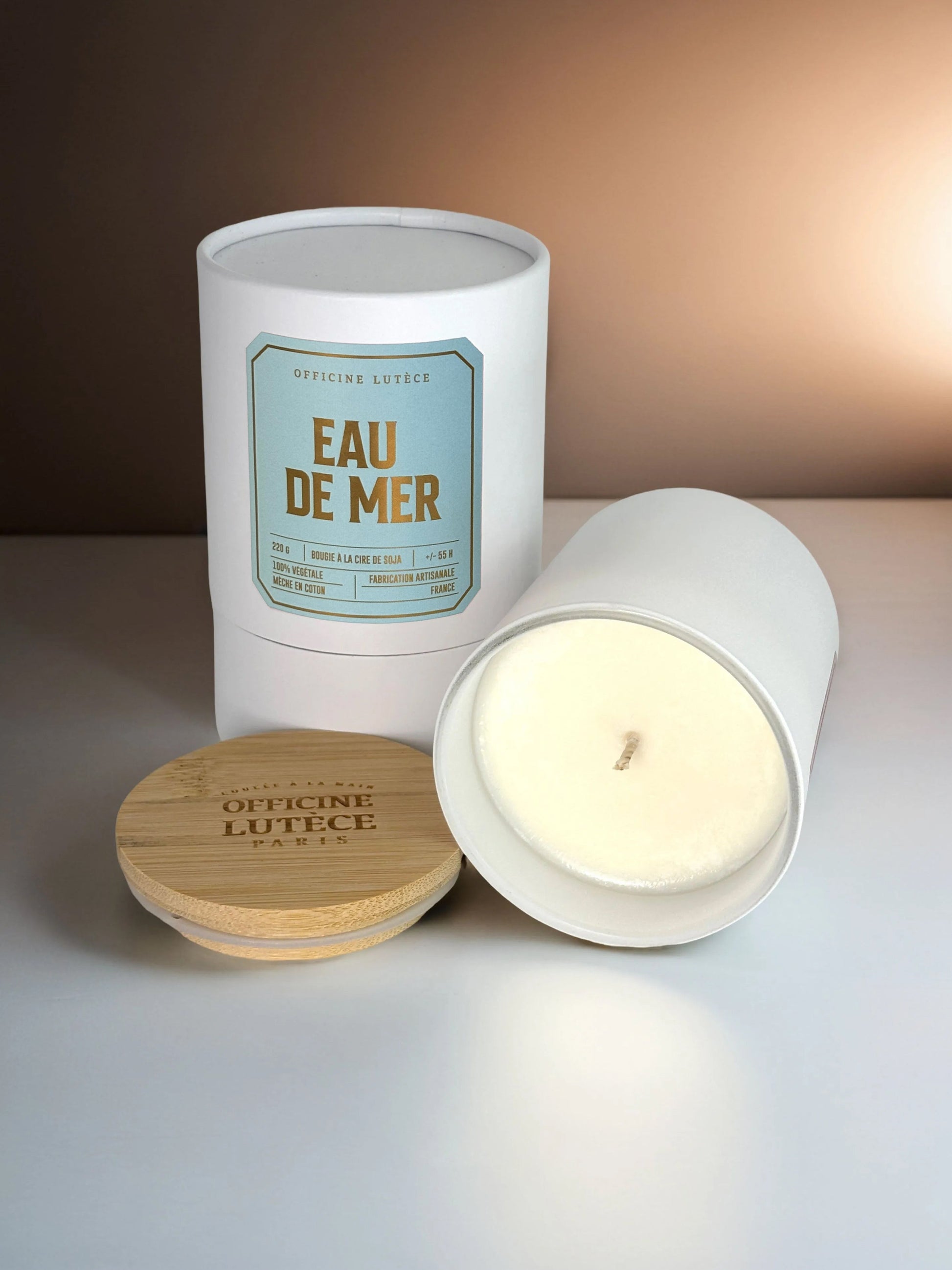 Eau de Mer - Bougie parfumée Officine Lutèce