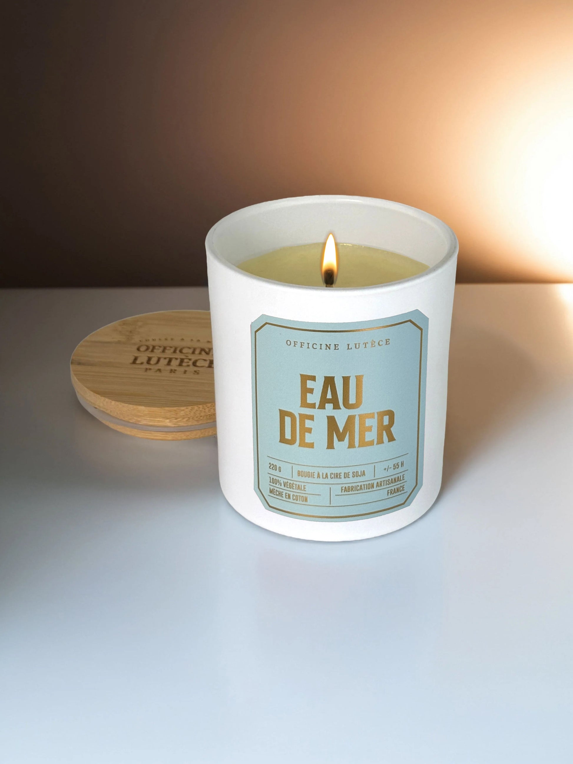 Eau de Mer - Bougie parfumée Officine Lutèce