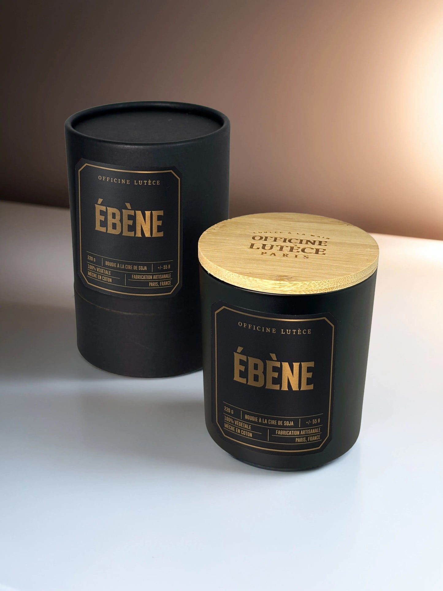Ébène - Bougie parfumée Officine Lutèce