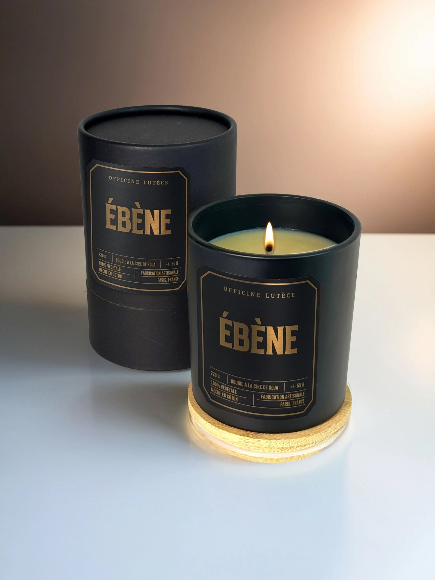 Ébène - Bougie parfumée Officine Lutèce