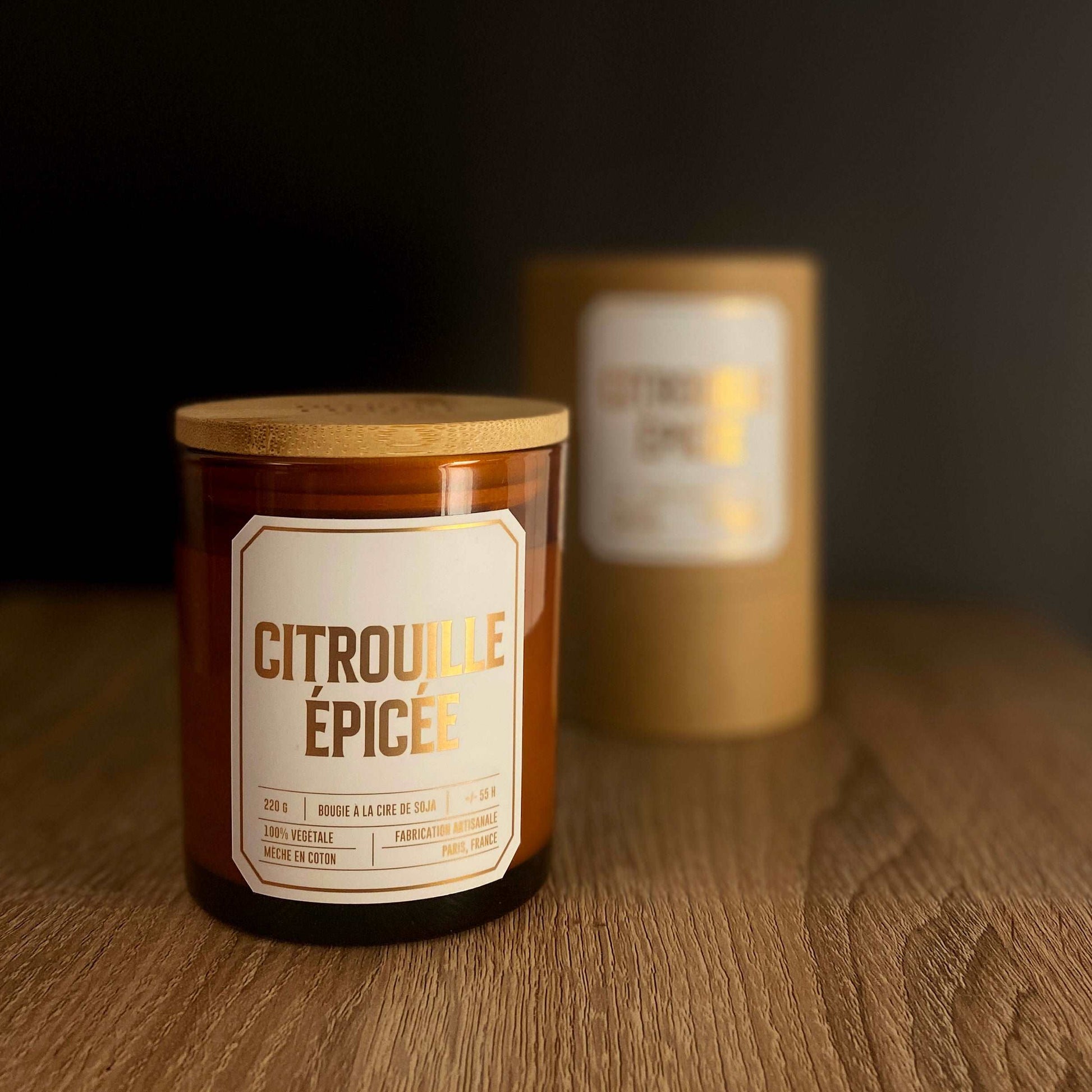 Bougie Parfumée Citrouille Épicé Officine Lutèce