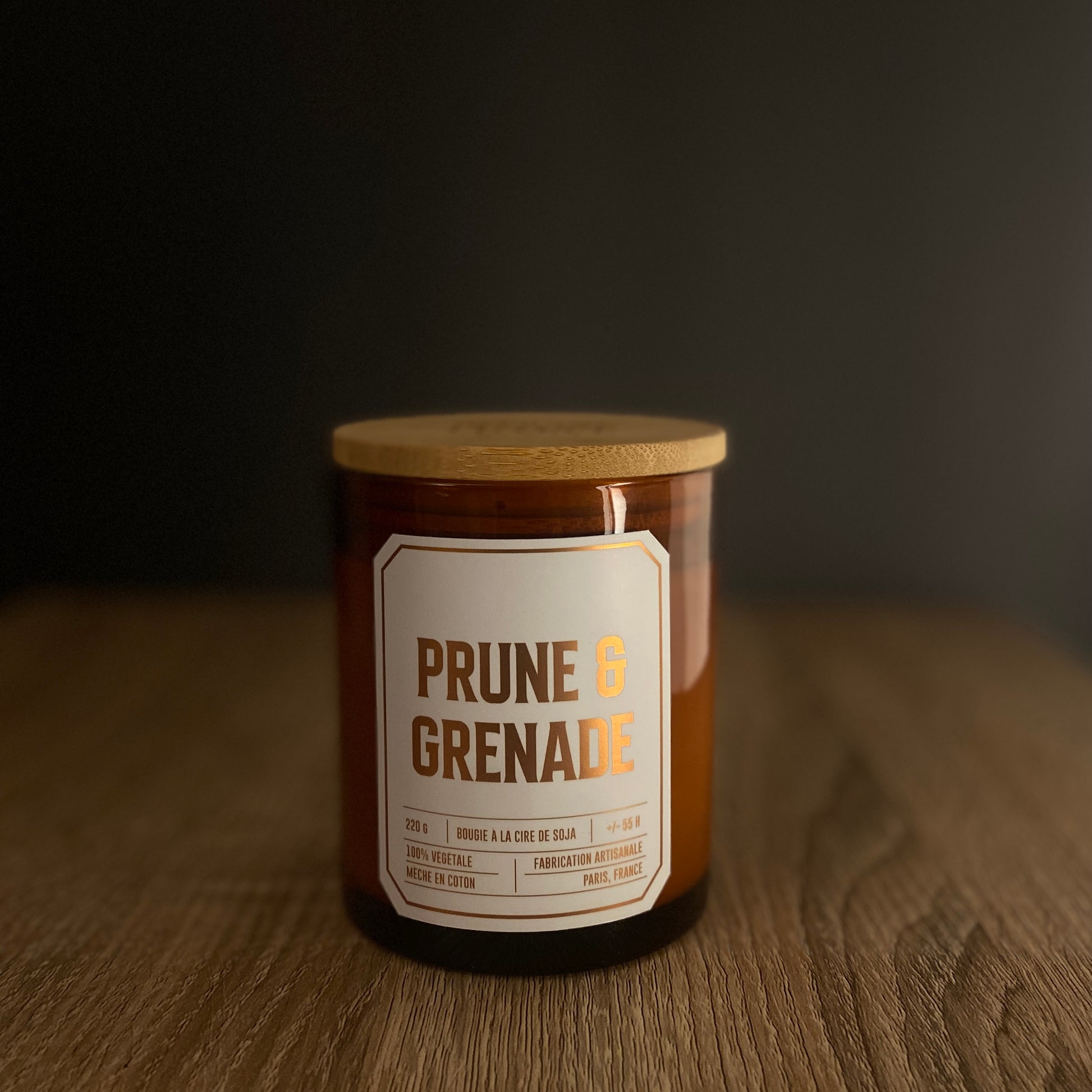 Bougie Parfumée Prune & Grenade Officine Lutèce
