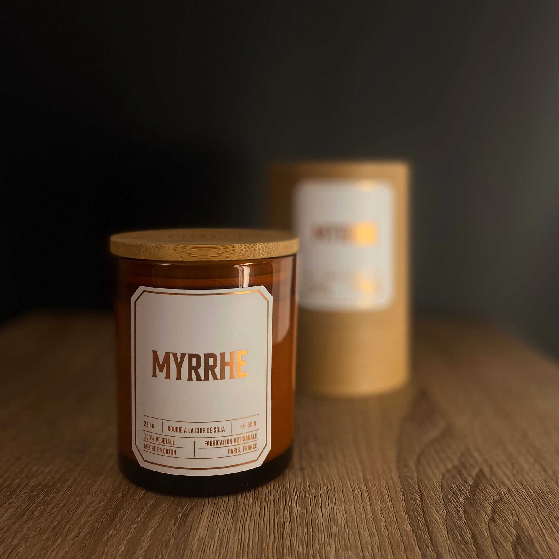 Bougie Parfumée Myrrhe Officine Lutèce