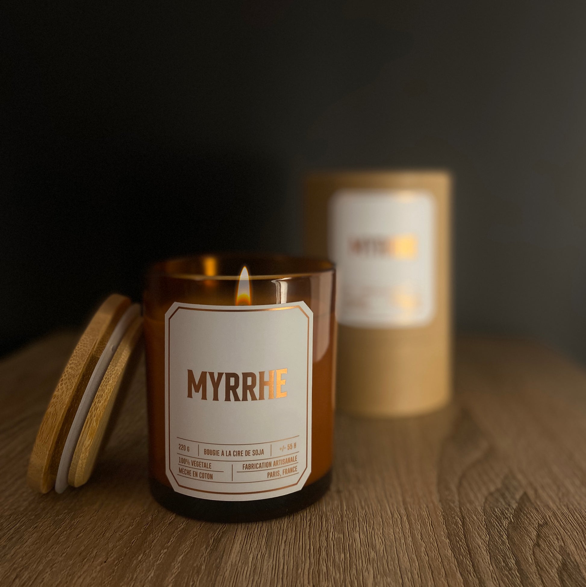 Bougie Parfumée Myrrhe Officine Lutèce