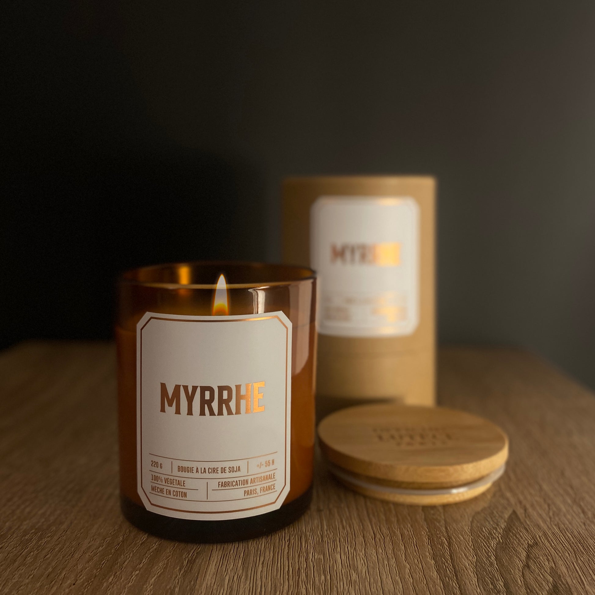 Bougie Parfumée Myrrhe Officine Lutèce