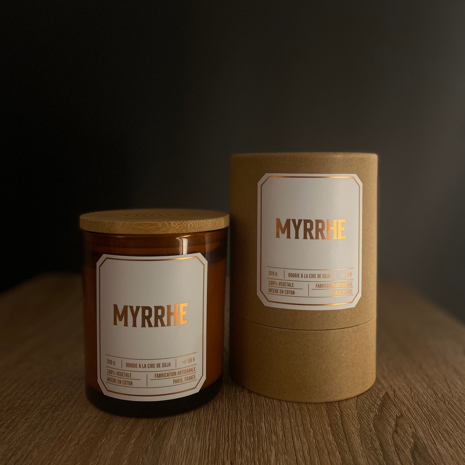 Bougie Parfumée Myrrhe Officine Lutèce