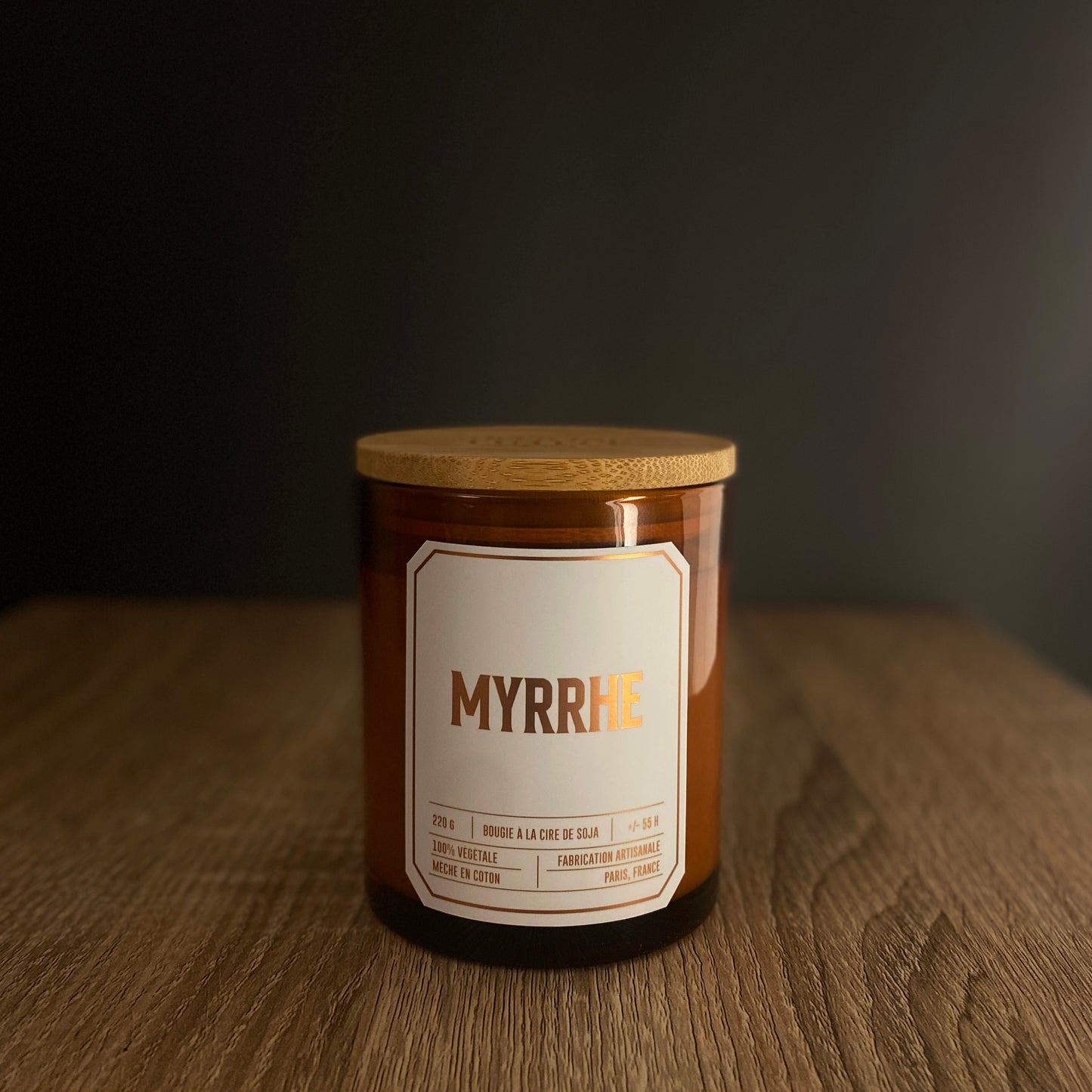 Bougie Parfumée Myrrhe Officine Lutèce