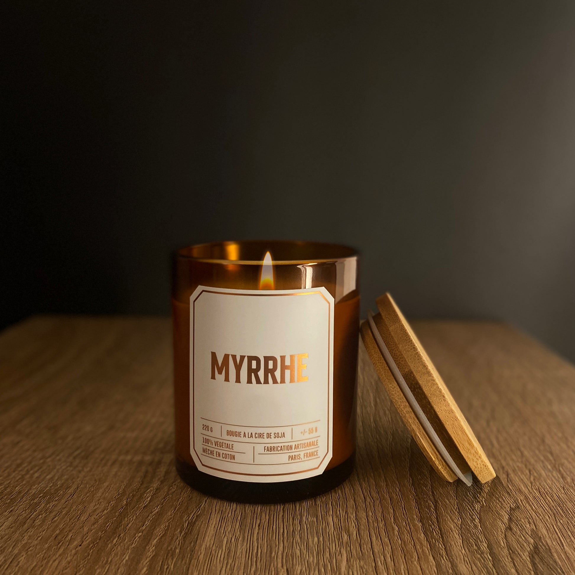 Bougie Parfumée Myrrhe Officine Lutèce