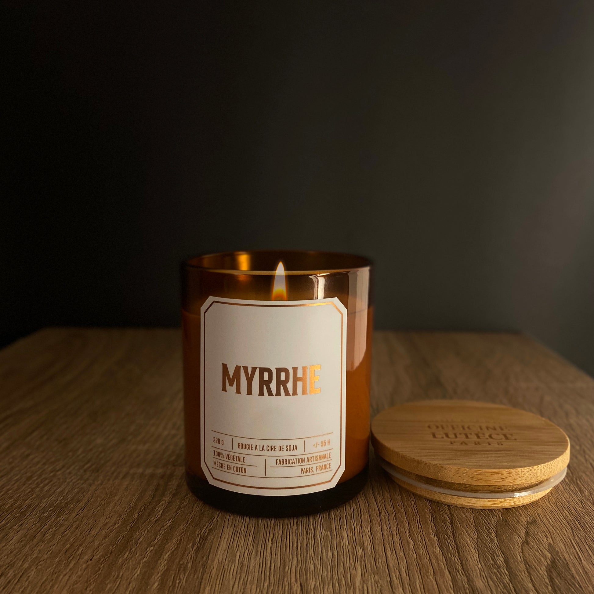 Bougie Parfumée Myrrhe Officine Lutèce
