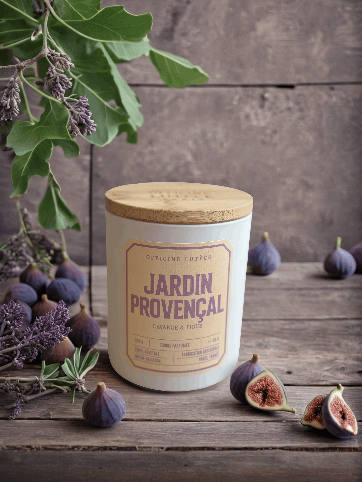 Bougie Jardin Provençal - Lavende & Figue Officine Lutèce