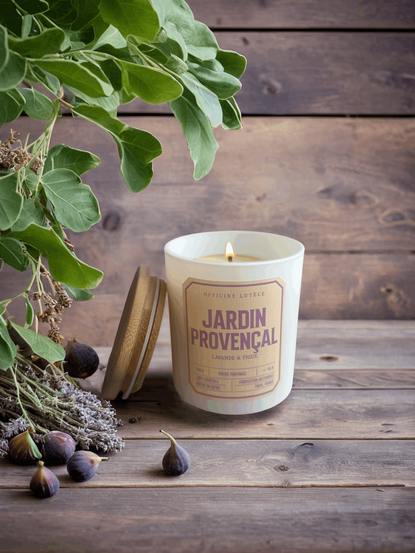 Bougie Jardin Provençal - Lavende & Figue Officine Lutèce