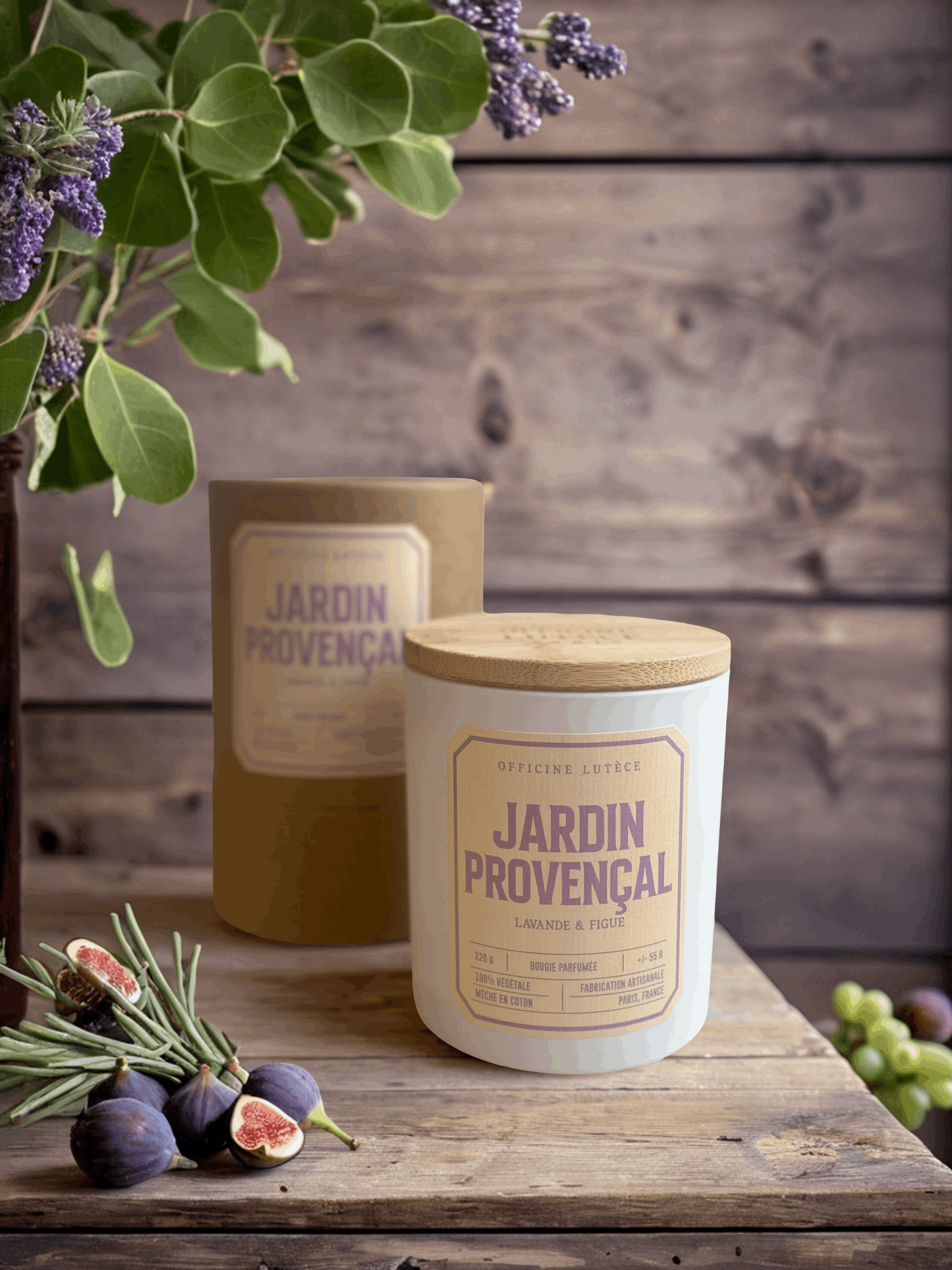 Bougie Jardin Provençal - Lavende & Figue Officine Lutèce