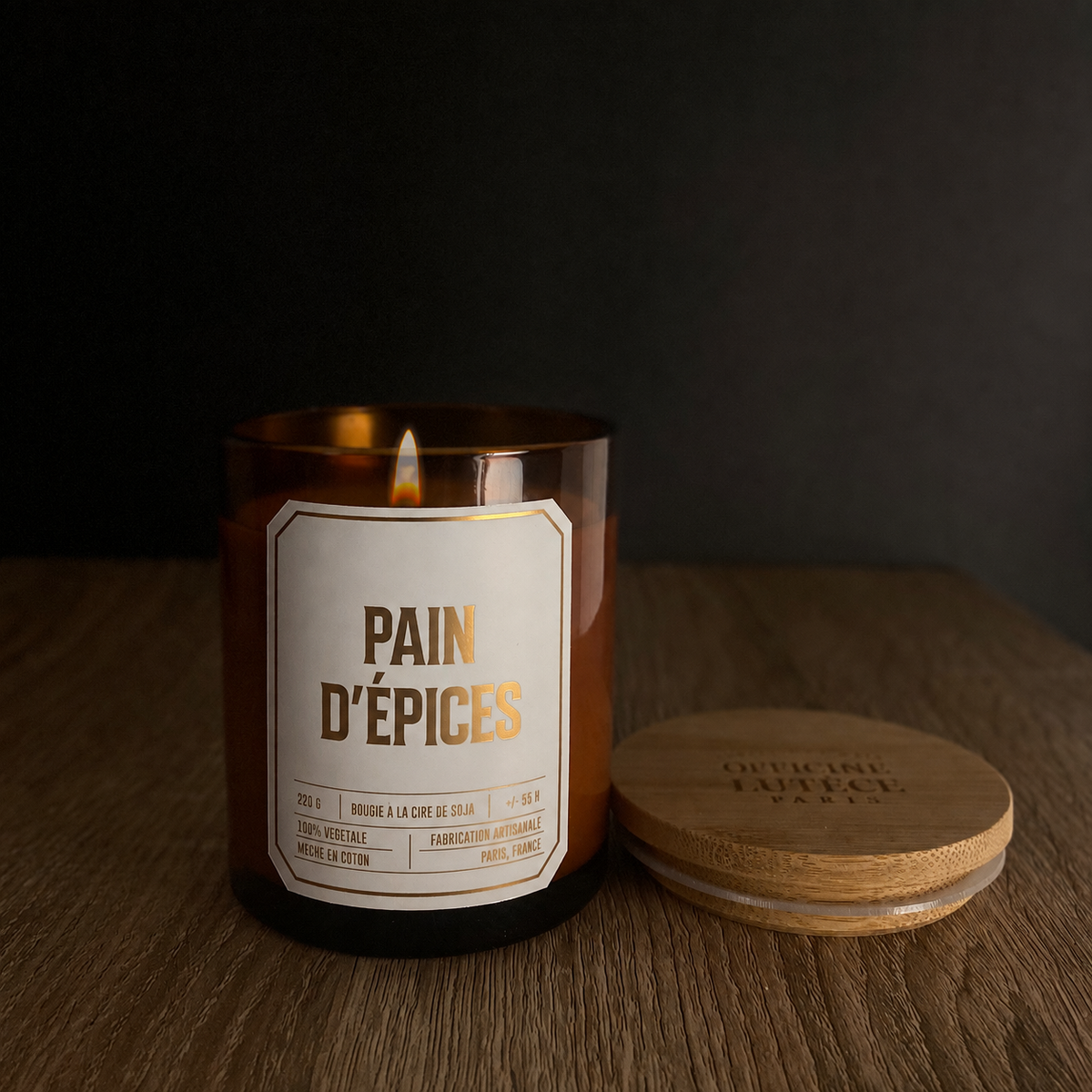 Bougie Parfumée Pain d'épices Officine Lutèce