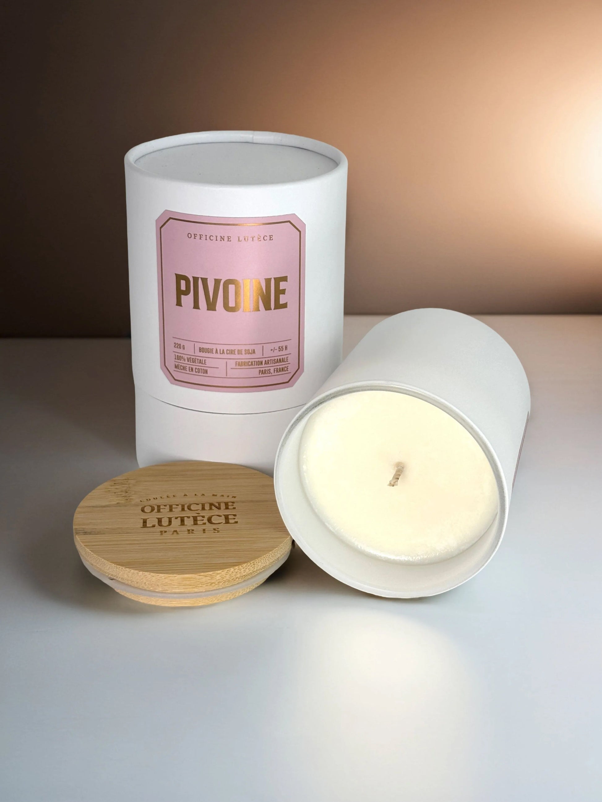 Pivoine - Bougie parfumée Officine Lutèce
