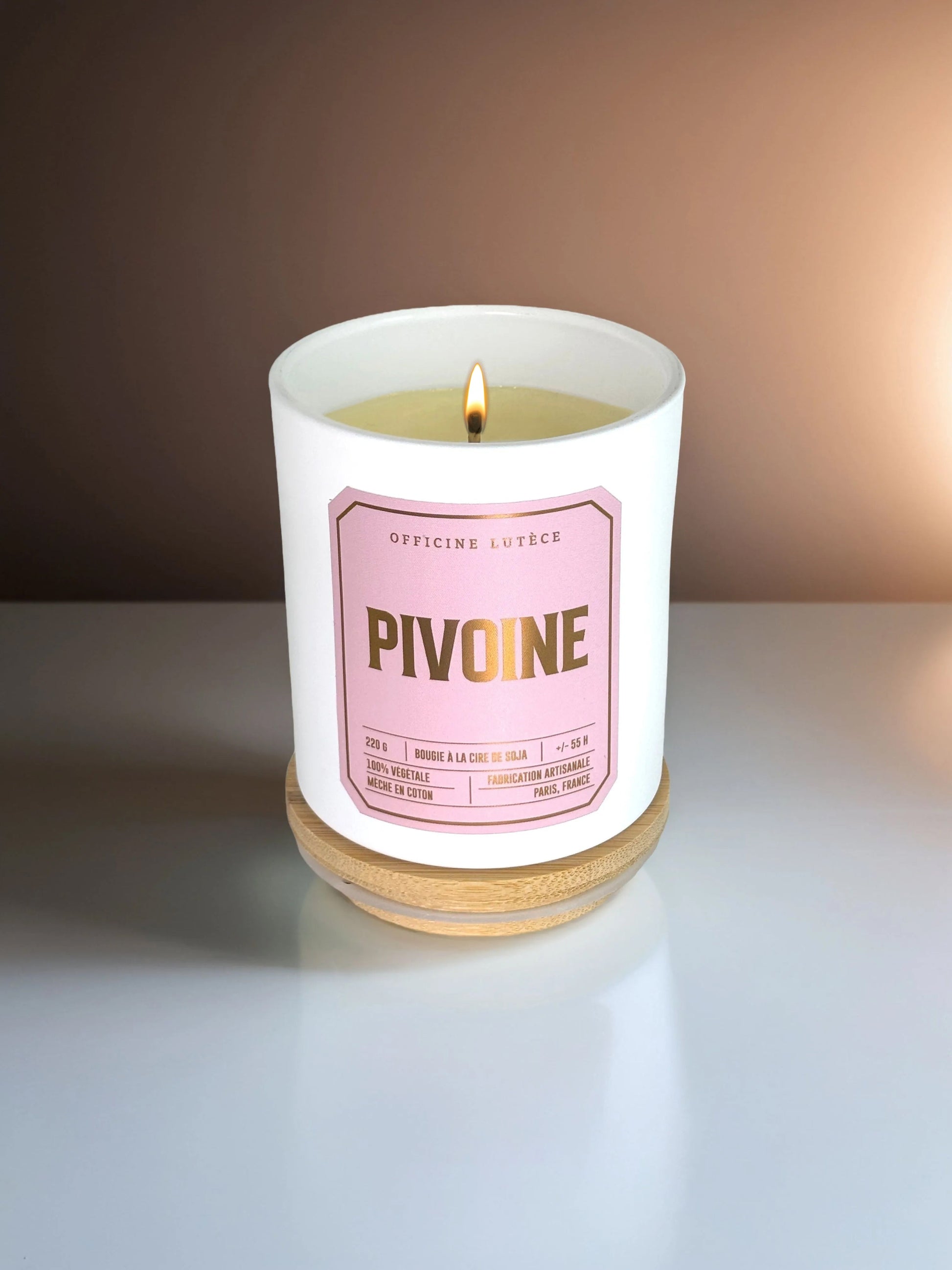 Pivoine - Bougie parfumée Officine Lutèce