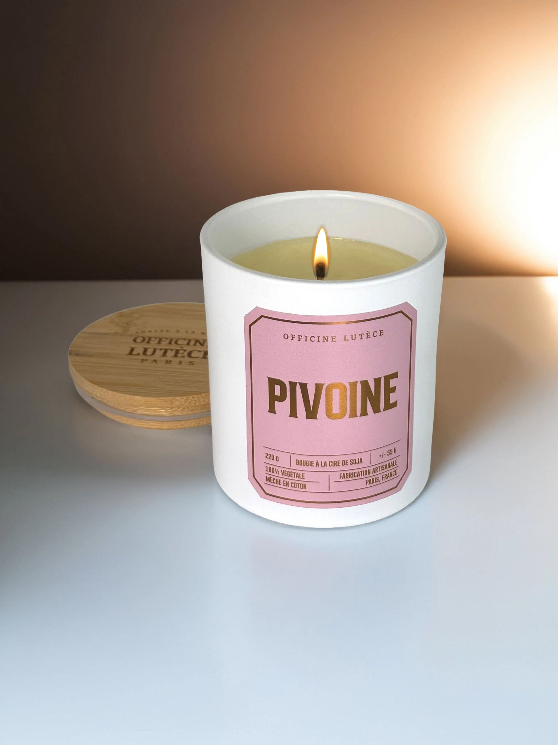 Pivoine - Bougie parfumée Officine Lutèce