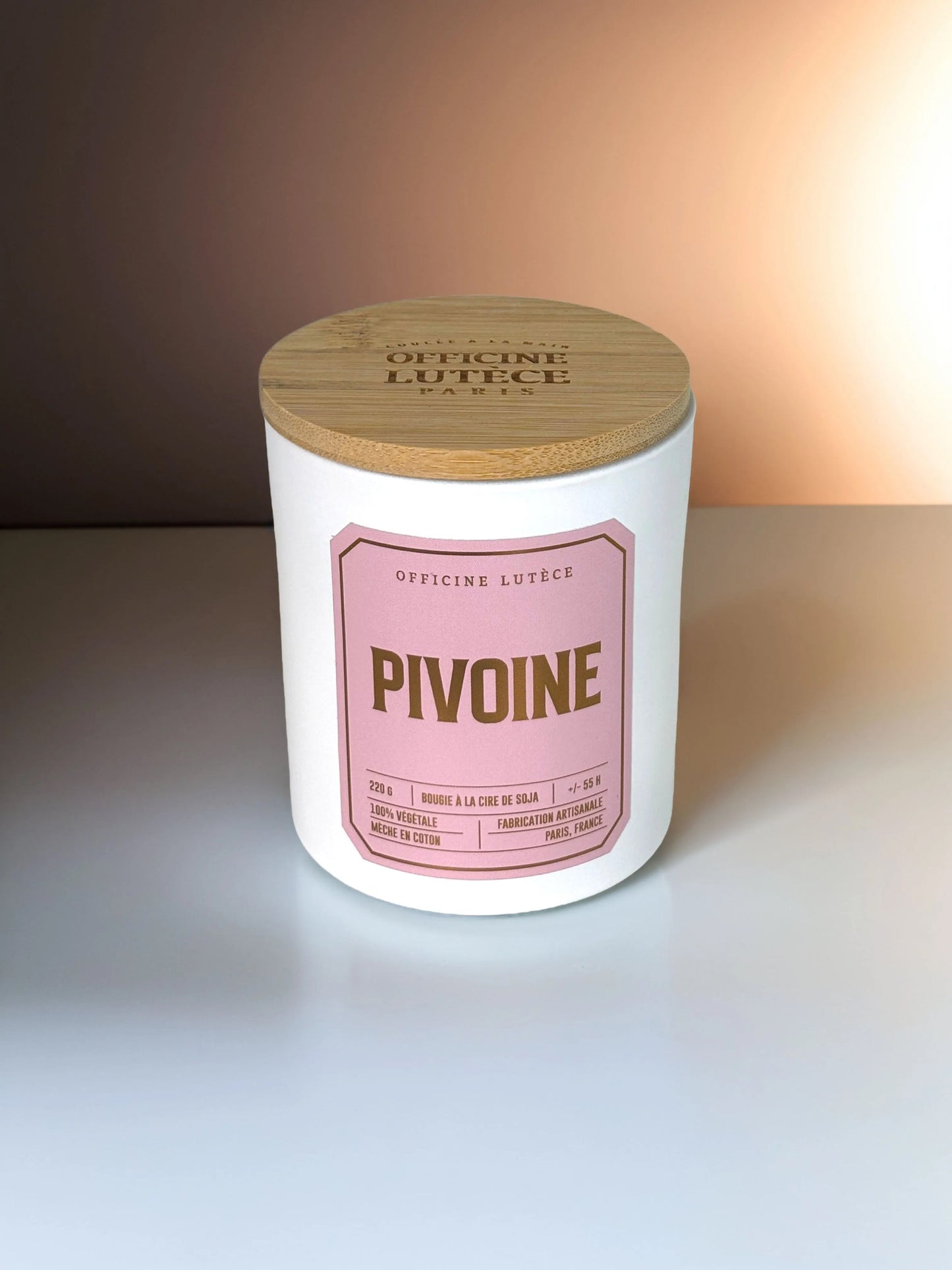 Pivoine - Bougie parfumée Officine Lutèce
