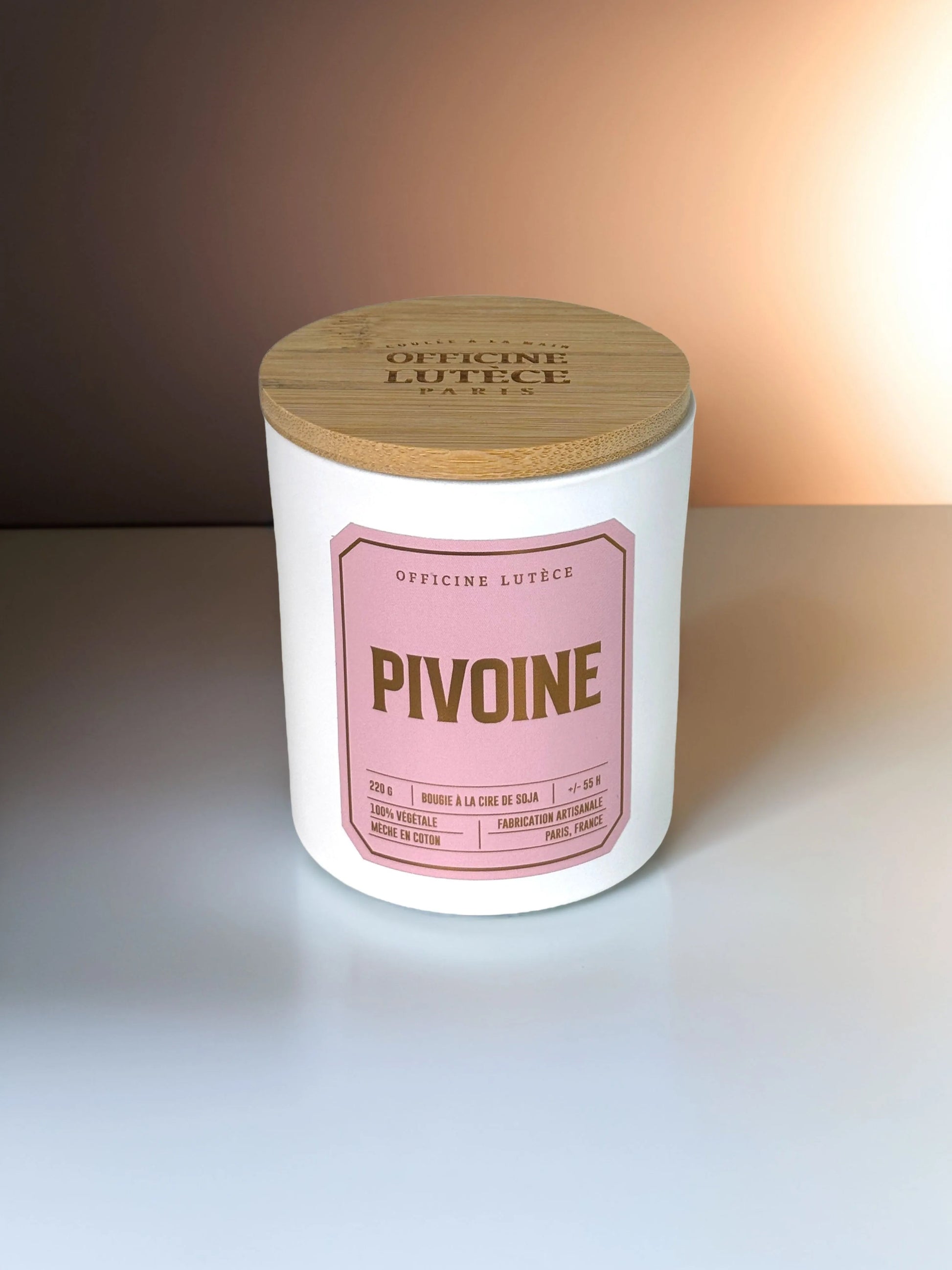 Pivoine - Bougie parfumée Officine Lutèce