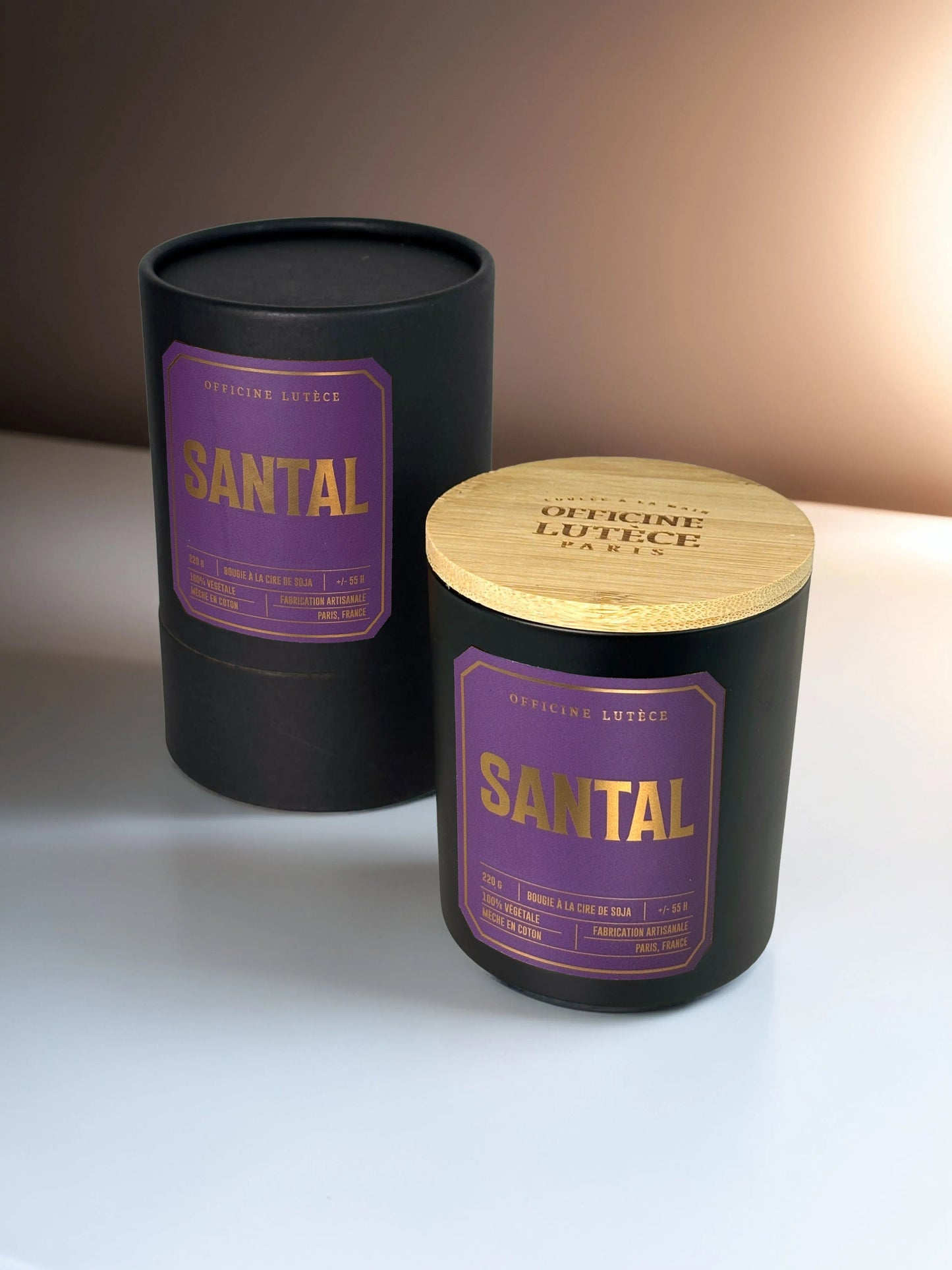 Santal - Bougie parfumée Officine Lutèce