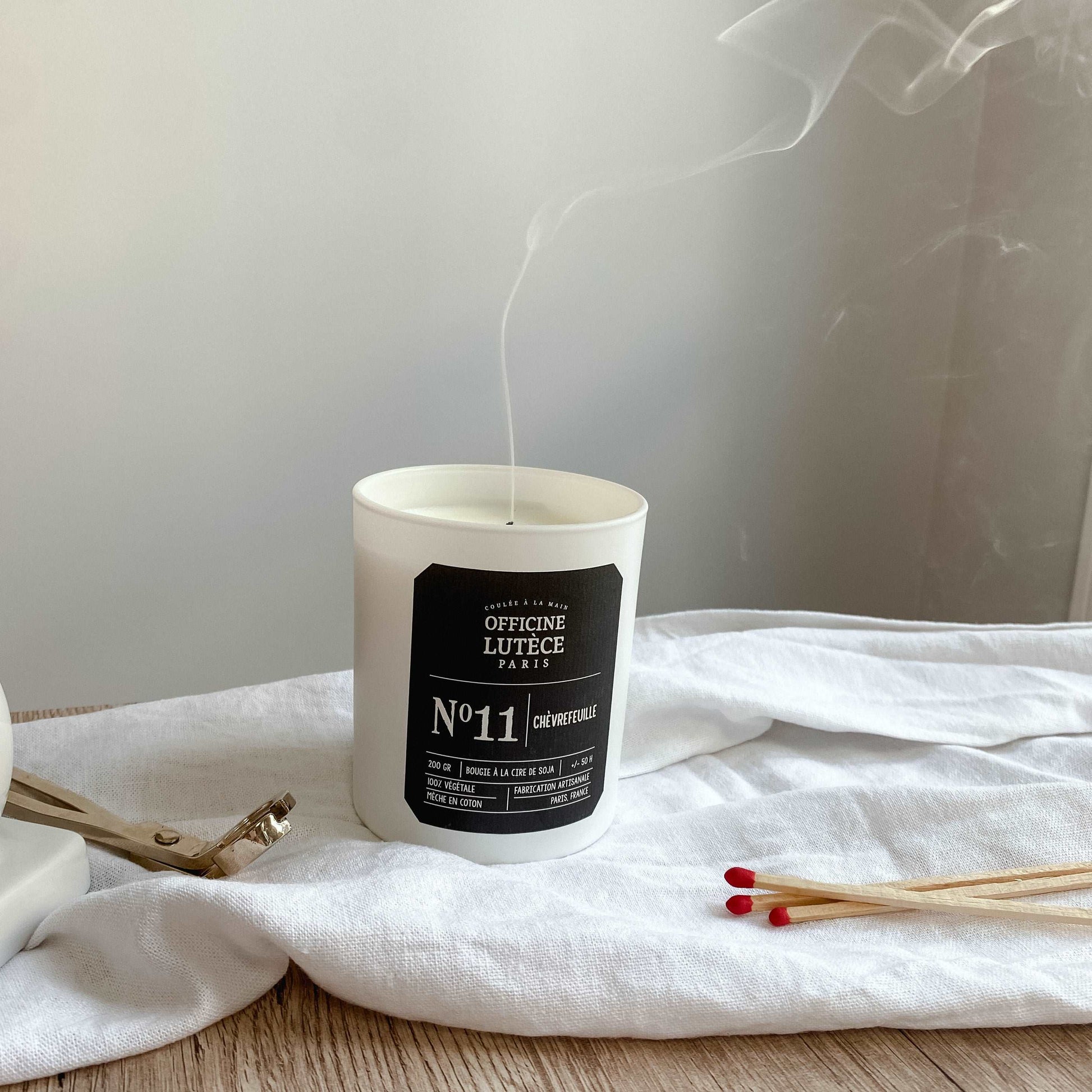 Bougie parfumée N°11 Chèvrefeuille Officine Lutèce