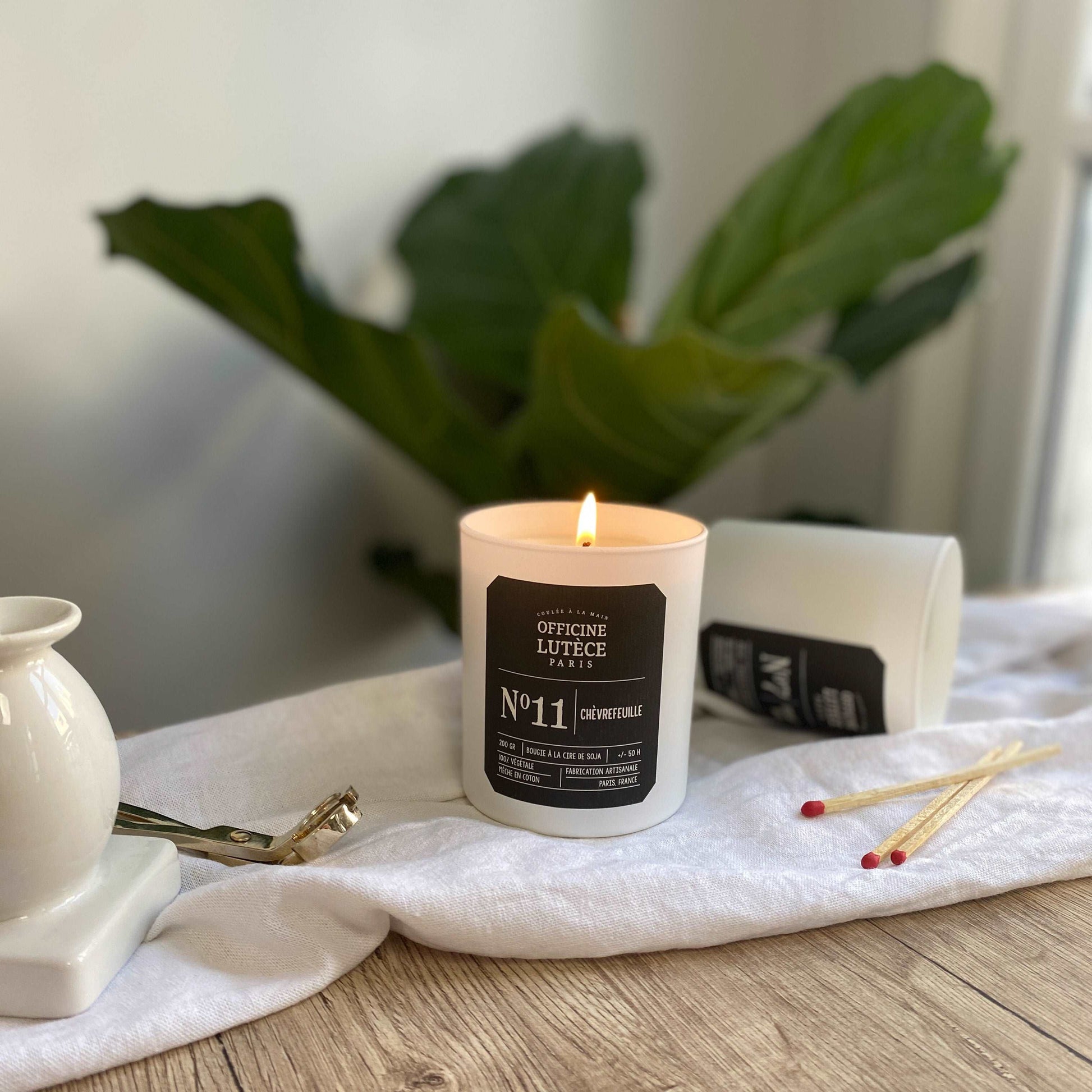 Bougie parfumée N°11 Chèvrefeuille Officine Lutèce