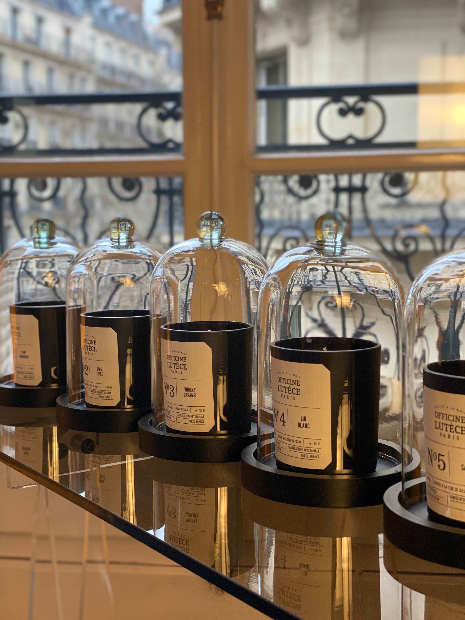 Bougie Parfumée Nº4 Lin Blanc Officine Lutèce