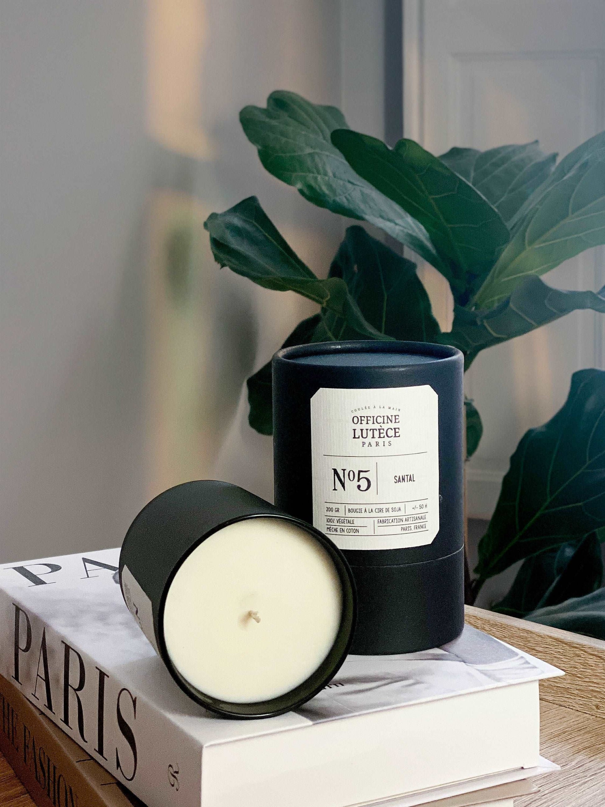Bougie Parfumée N°5 Santal Officine Lutèce