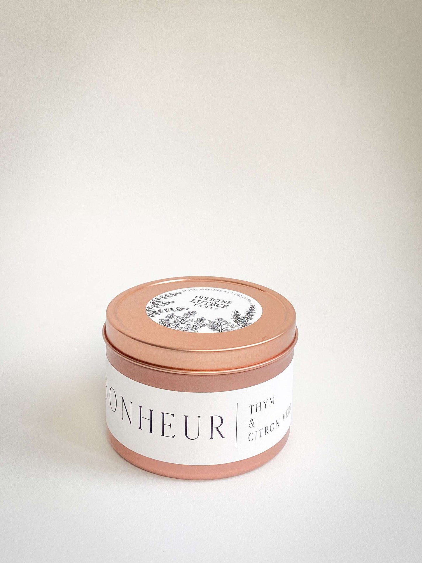 Bougie Bonheur - Thym & Citron Vert Officine Lutèce