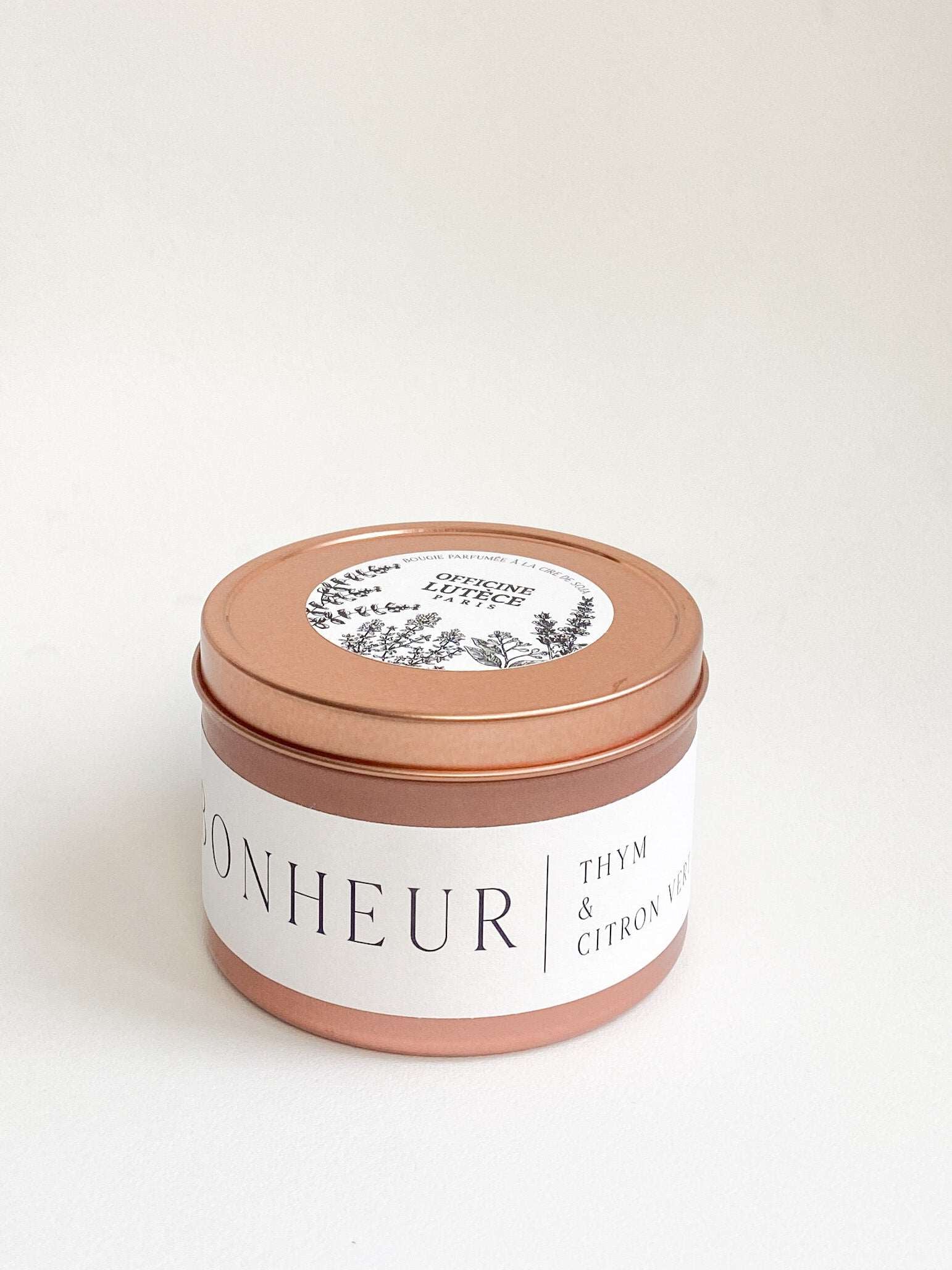 Bougie Bonheur - Thym & Citron Vert Officine Lutèce