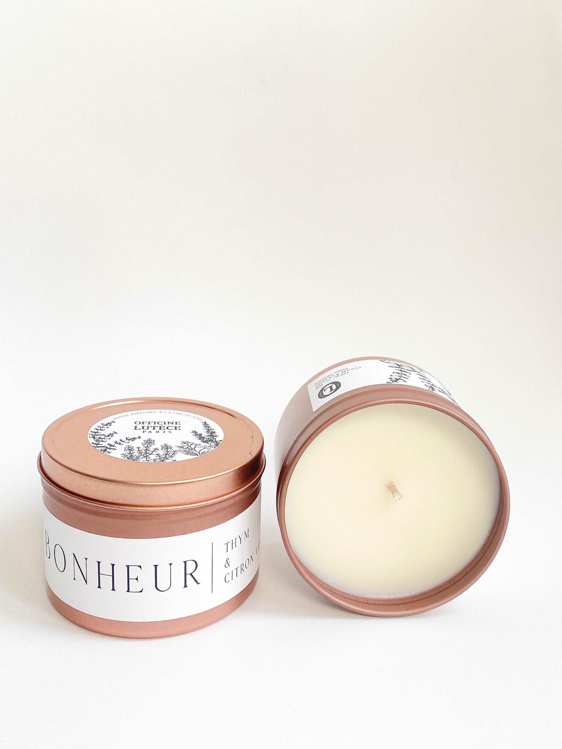 Bougie Bonheur - Thym & Citron Vert Officine Lutèce