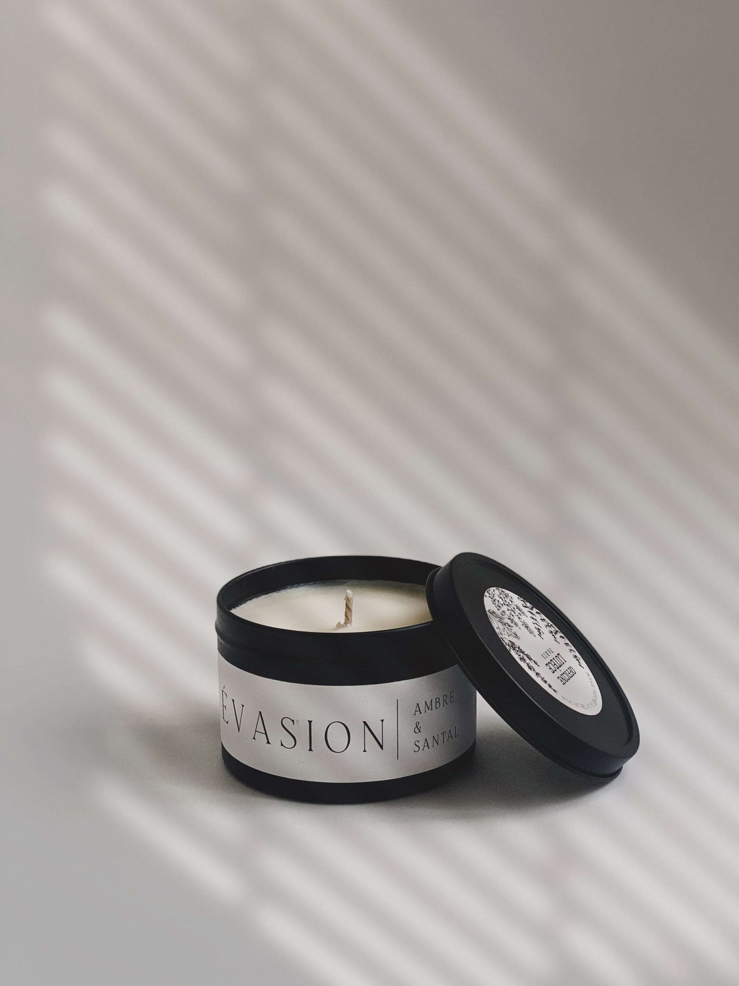 Bougie Évasion - Ambre & Santal Officine Lutèce