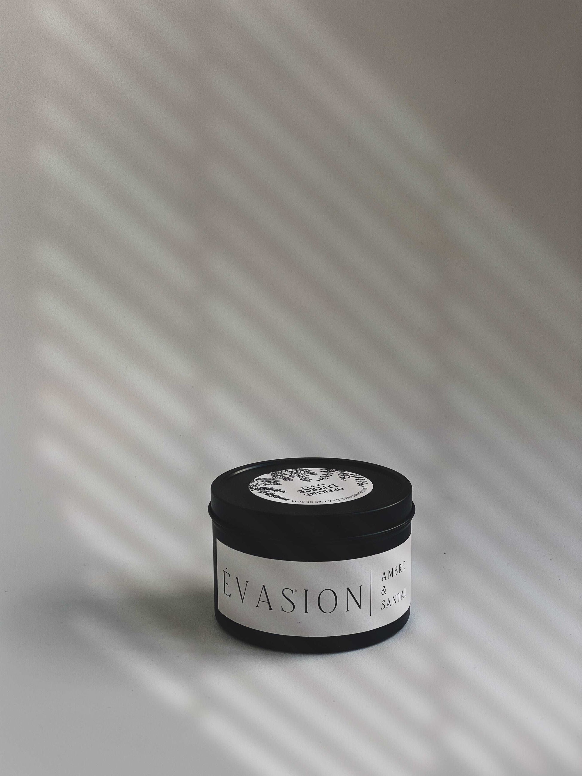 Bougie Évasion - Ambre & Santal Officine Lutèce