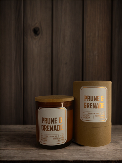 Bougie Parfumée Prune & Grenade Officine Lutèce