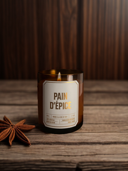 Bougie Parfumée Pain d'épice Officine Lutèce