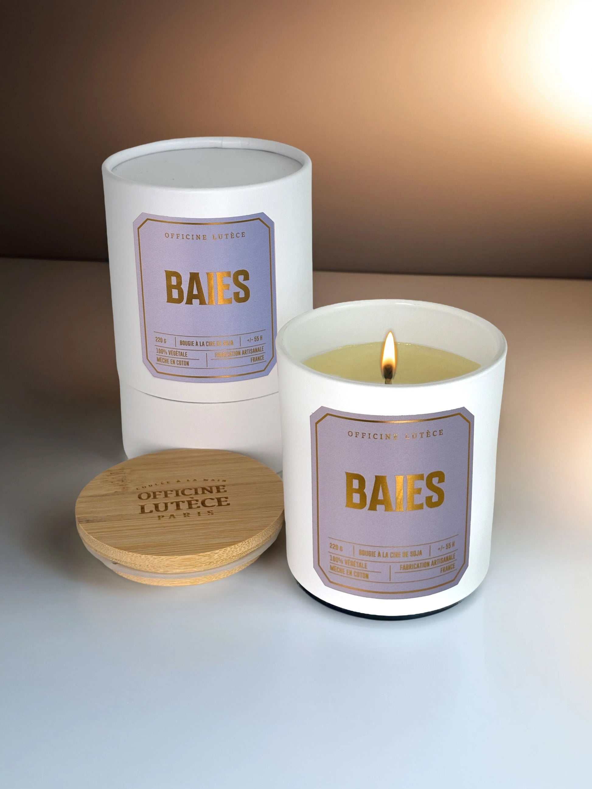 Baies - Bougie parfumée Officine Lutèce