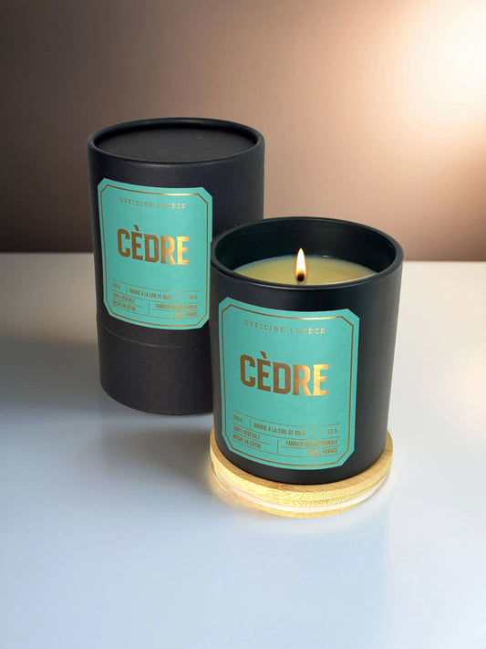 Cèdre - Bougie parfumée Officine Lutèce