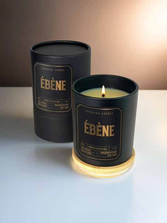 Ébène - Bougie parfumée Officine Lutèce