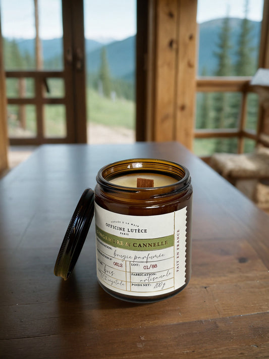 Bougie parfumée Gingembre Cannelle Officine Lutèce
