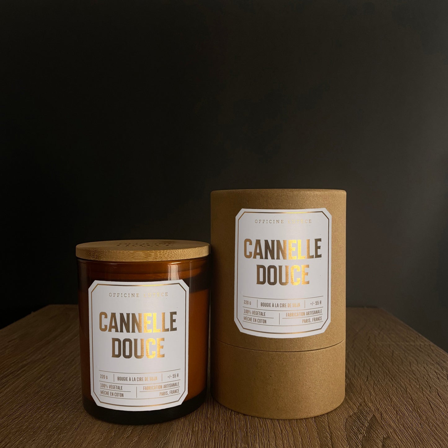 Bougie Parfumée Cannelle Douce Officine Lutèce
