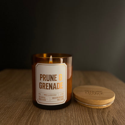 Bougie Parfumée Prune & Grenade Officine Lutèce