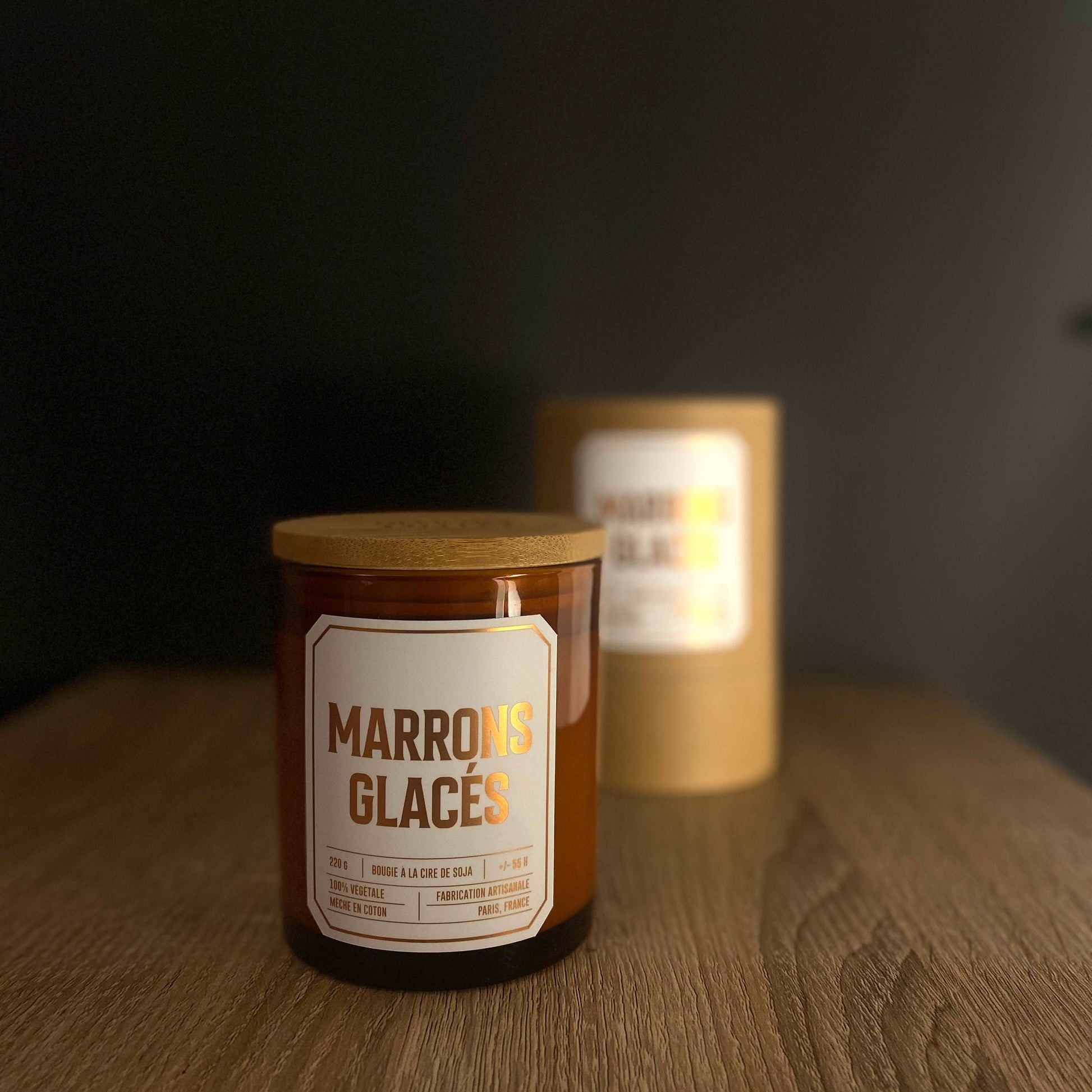 Bougie Parfumée Marrons Glacés Officine Lutèce