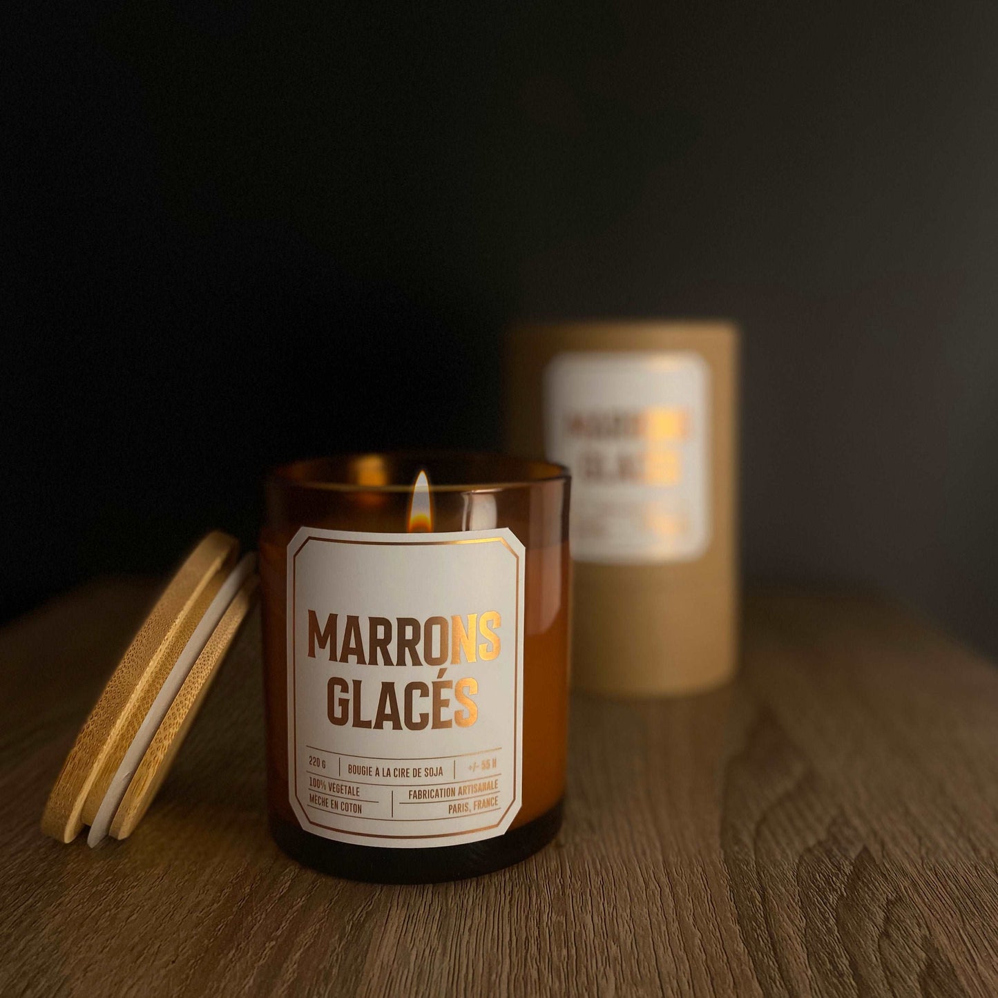 Bougie Parfumée Marrons Glacés Officine Lutèce