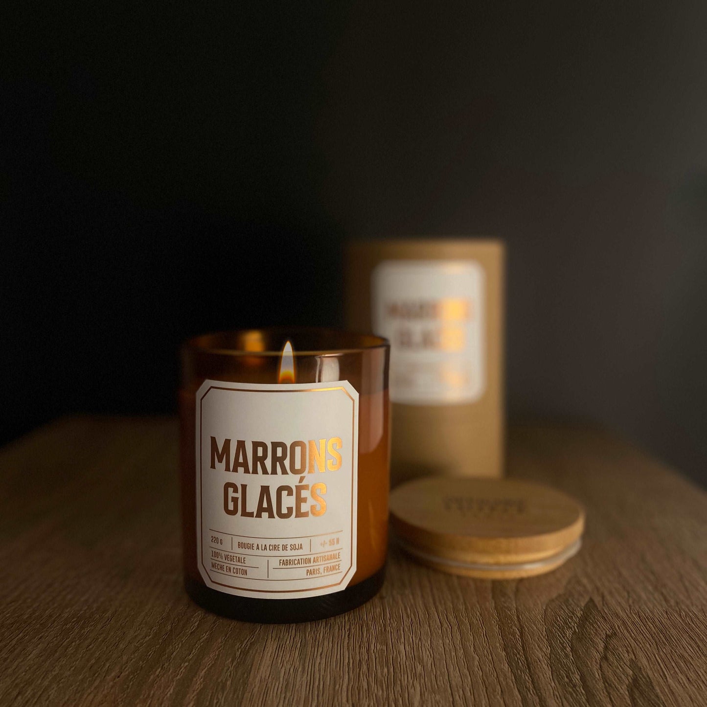 Bougie Parfumée Marrons Glacés Officine Lutèce