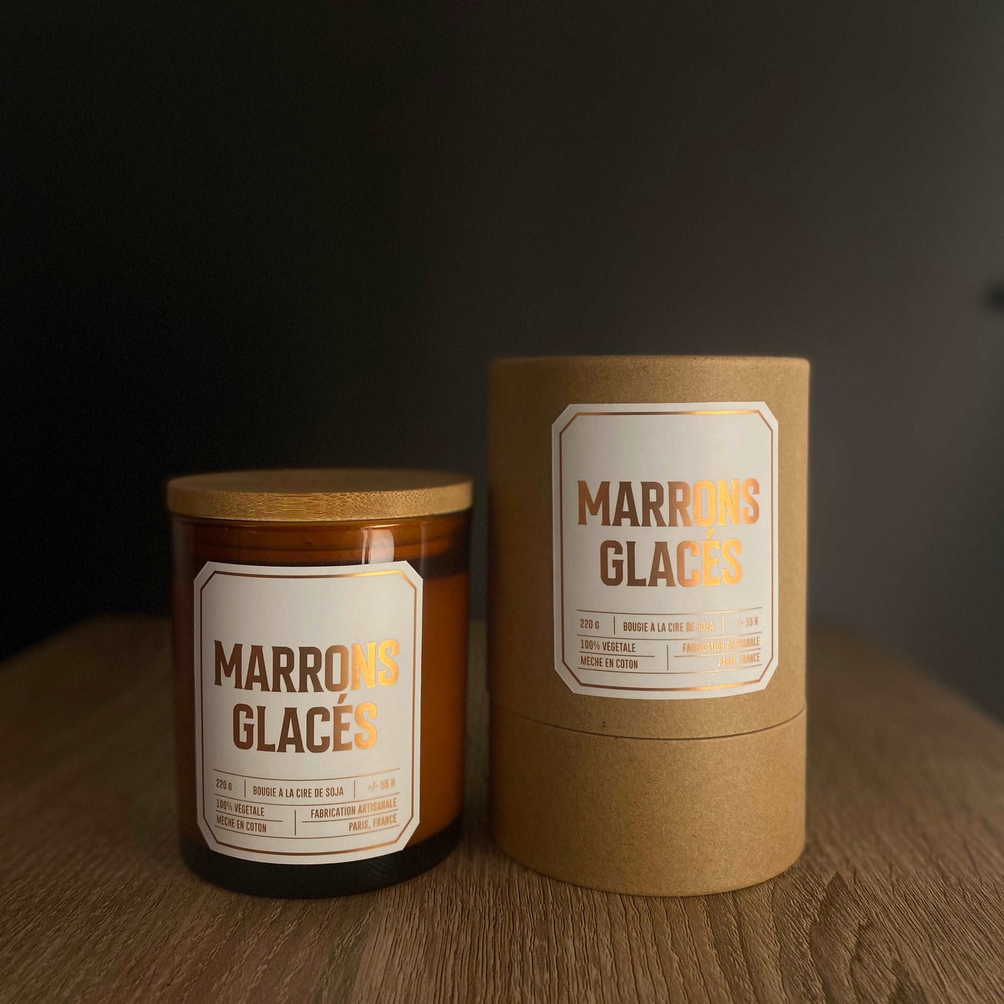 Bougie Parfumée Marrons Glacés Officine Lutèce