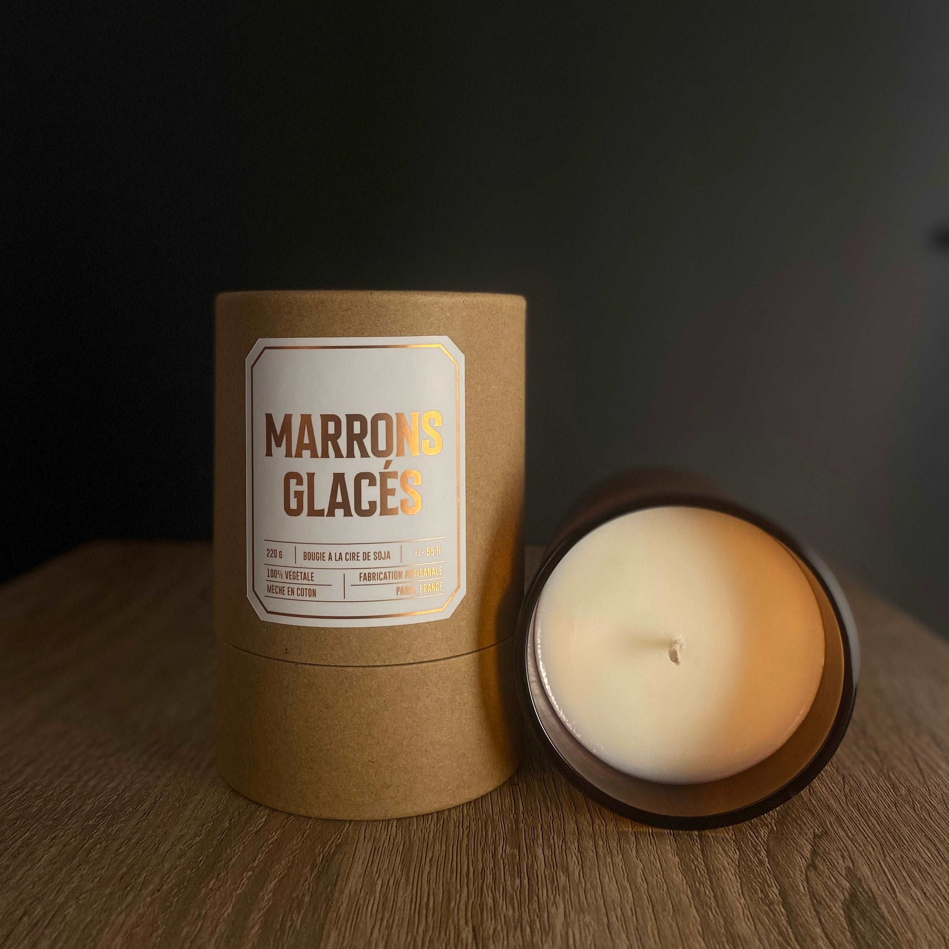 Bougie Parfumée Marrons Glacés Officine Lutèce