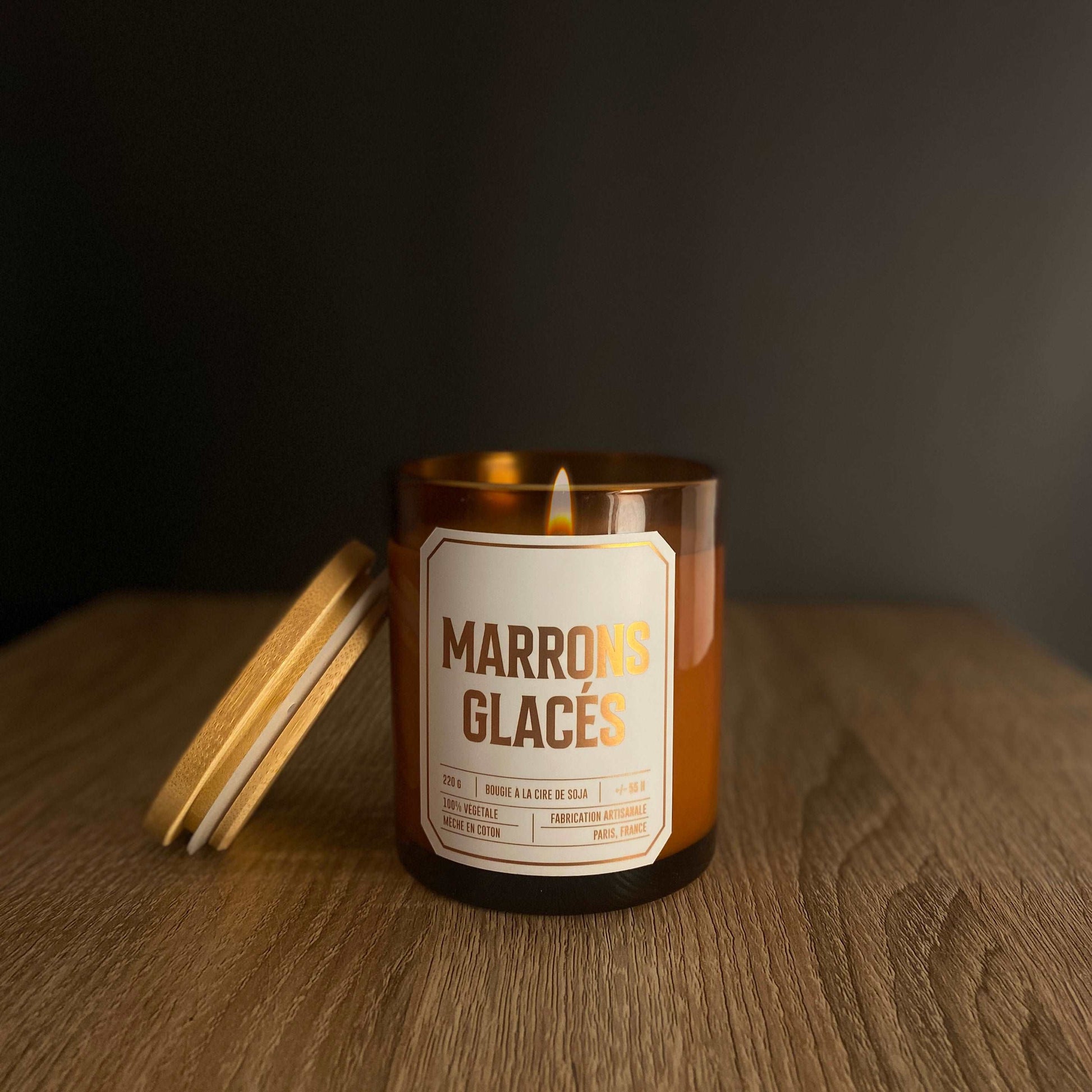 Bougie Parfumée Marrons Glacés Officine Lutèce